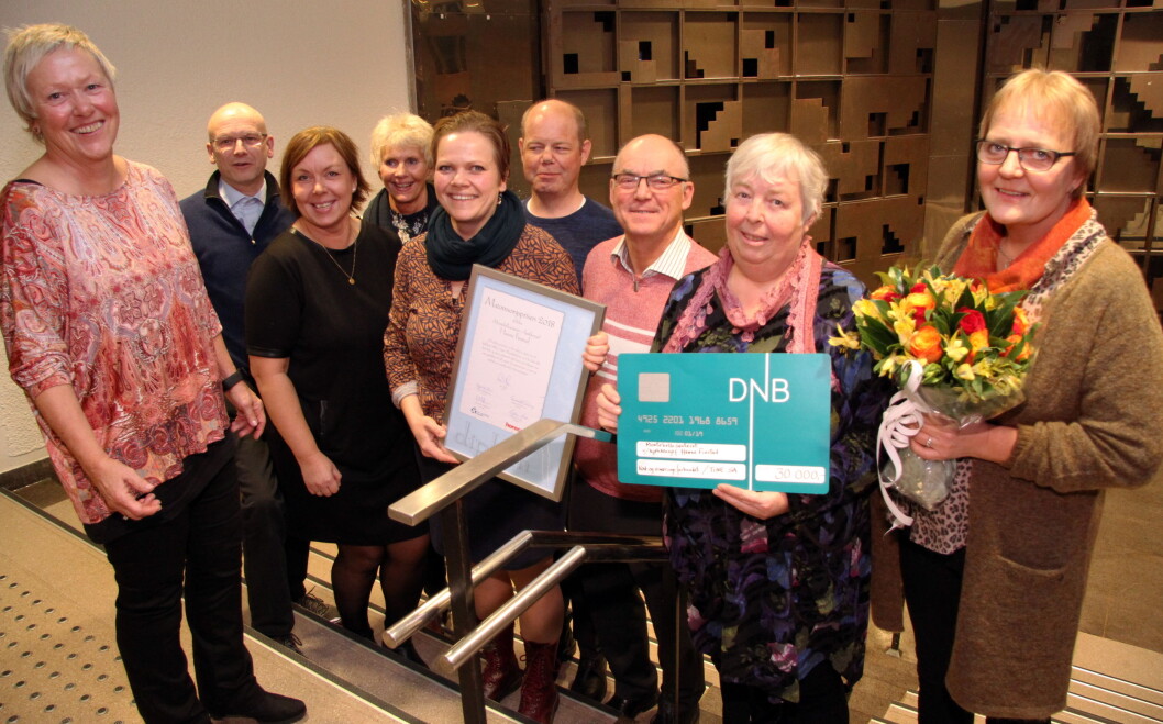 Montebellosenteret fikk Matomsorgsprisen i 2018. (Foto: Morten Holt) Montebellosenteret fikk Matomsorgsprisen i 2018. (Foto: Morten Holt)