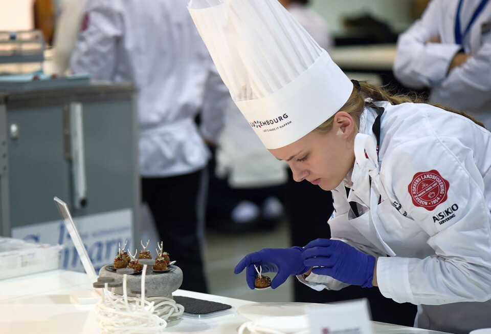 Tonje Torvanger er med på det norske kokkelandslaget. (Foto: Eirik Nilssen, Impuls)