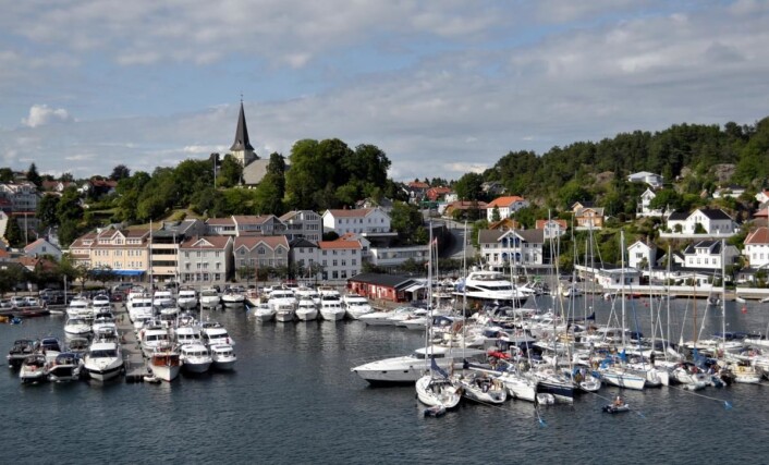 Grimstad gjestehavn. (Foto: Jan Skaregrøm) Grimstad gjestehavn. (Foto: Jan Skaregrøm)