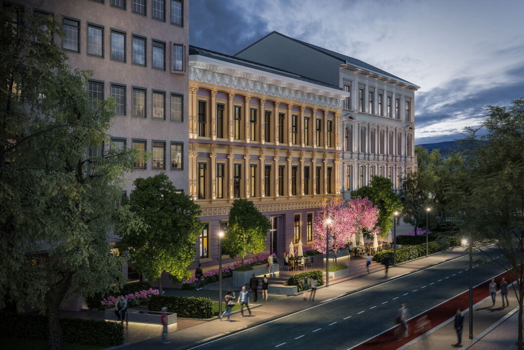 Parkkvartalet i Oslo. (Foto Høegh Eiendom/Goldbox) Parkkvartalet i Oslo. (Foto Høegh Eiendom/Goldbox)