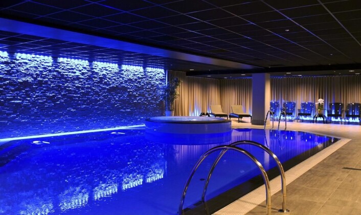 Hotellet har eget spa og basseng. (Foto: Hotellet) Hotellet har eget spa og basseng. (Foto: Hotellet)