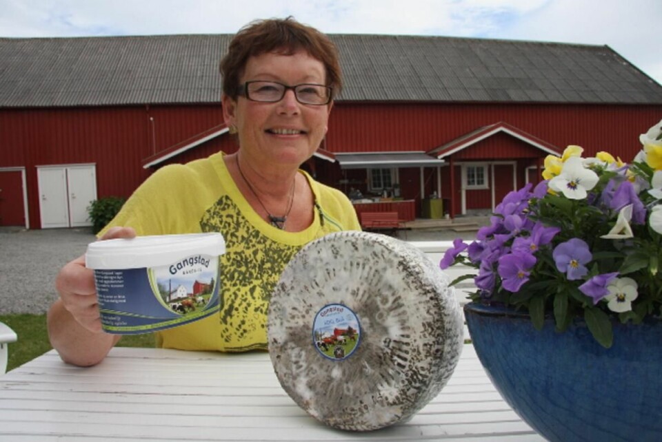 Gangstad Gårdsysteri og Astrid Aasen er finalist. (Foto: Morten Holt)