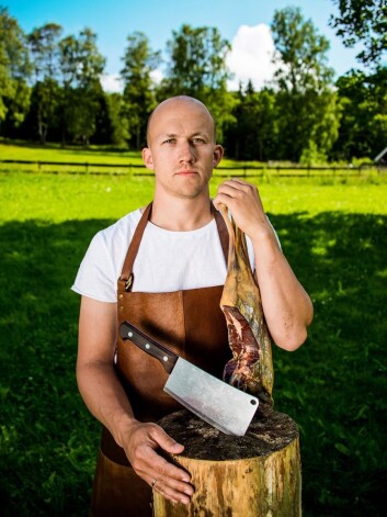 Kristoffer Evang fra Ask gård. (Foto: Ask gård) Kristoffer Evang fra Ask gård. (Foto: Ask gård)