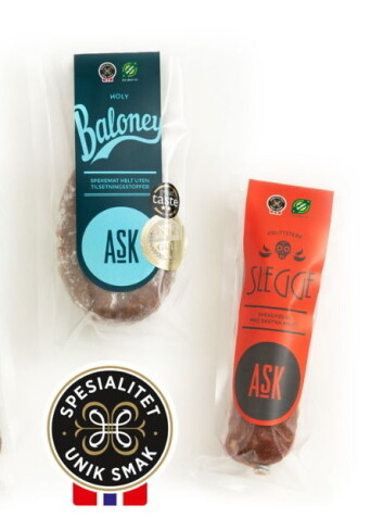 De prisvinnende produktene fra Ask gård. (Foto: Ask gård) De prisvinnende produktene fra Ask gård. (Foto: Ask gård)