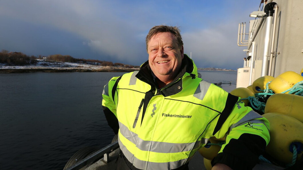 Fiskeriminister Harald T. Nesvik. (Foto: Nærings- og fiskeridepartementet/Smak 2020) Fiskeriminister Harald T. Nesvik. (Foto: Nærings- og fiskeridepartementet/Smak 2020)