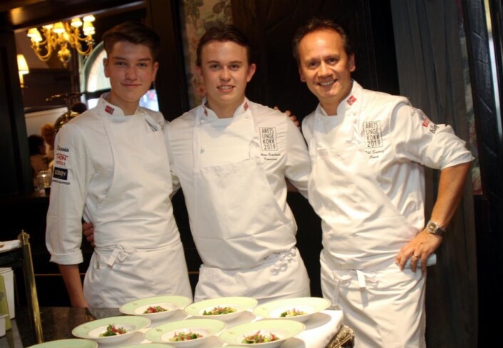 Team Aron. (Foto: Morten Holt) Team Aron. (Foto: Morten Holt)