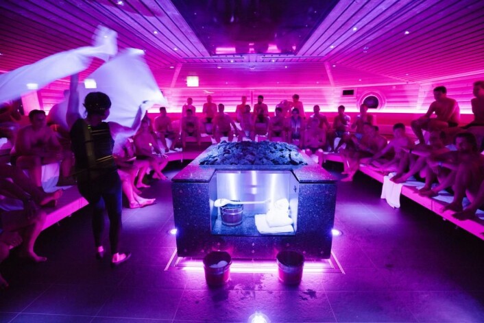 Eventbadstuen på Farris Bad. (Foto: Dag Nordsveen) Eventbadstuen på Farris Bad. (Foto: Dag Nordsveen)