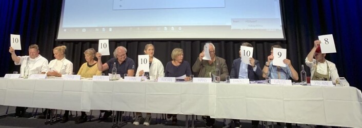 Fagjuryen i NM i ost 2019. (Foto: Bo Hansen) Fagjuryen i NM i ost 2019. (Foto: Bo Hansen)