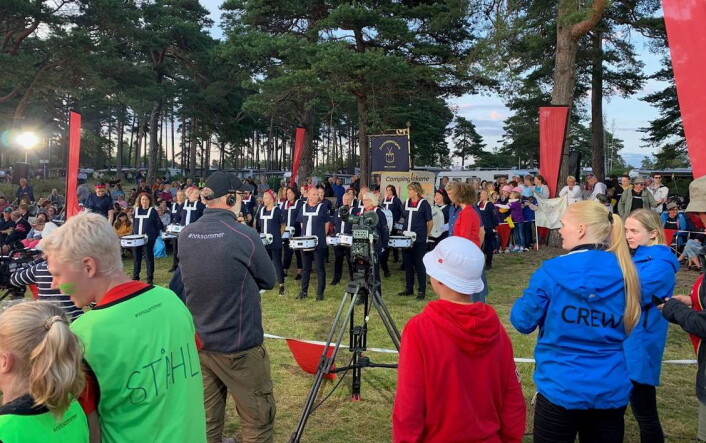 Fra Sommeråpent på Larkollen camping. (Foto: NHO Reiseliv) Fra Sommeråpent på Larkollen camping. (Foto: NHO Reiseliv)