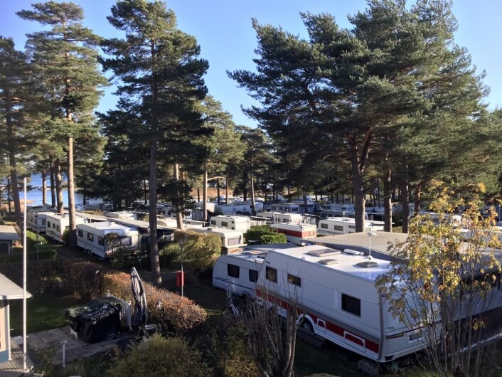Larkollen camping. (Foto: Morten Holt) Larkollen camping. (Foto: Morten Holt)