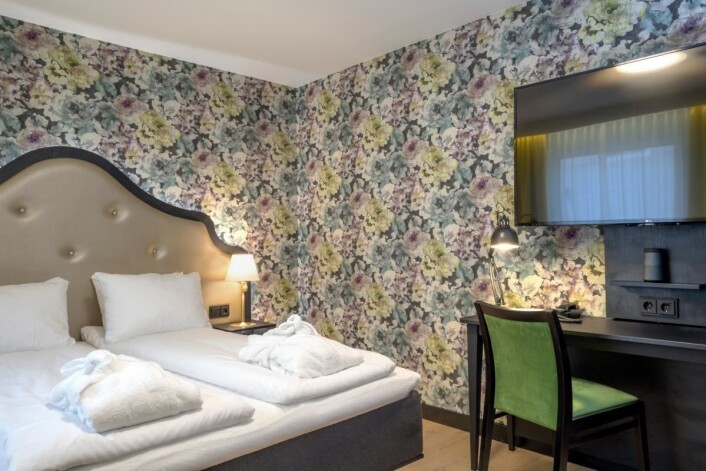 Alle de 156 rommene er nyoppusset. (Foto: Thonhotels.no) Alle de 156 rommene er nyoppusset. (Foto: Thonhotels.no)