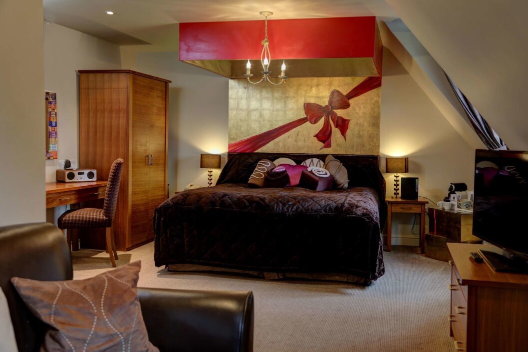Glad i puddig og søtsaker? Da er dette hotellet noe for deg (Foto: Hotels.com) Glad i puddig og søtsaker? Da er dette hotellet noe for deg (Foto: Hotels.com)