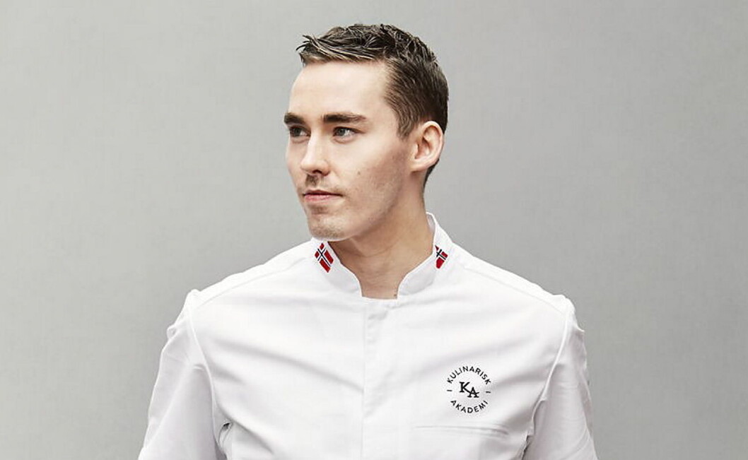 Kenneth Pettersen er Årets sjømatkokk 2019. (Foto: Eureca) Kenneth Pettersen er Årets sjømatkokk 2019. (Foto: Eureca)