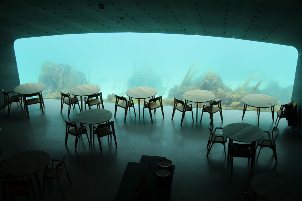 Restaurant Under. (Foto: Morten Holt) Restaurant Under. (Foto: Morten Holt)