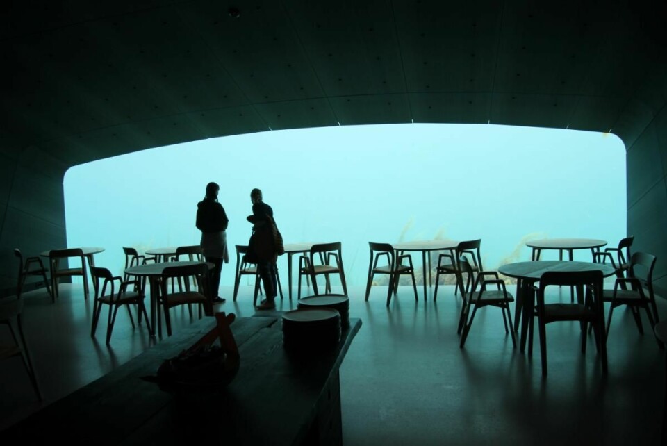Restaurant Under. (Foto: Morten Holt)