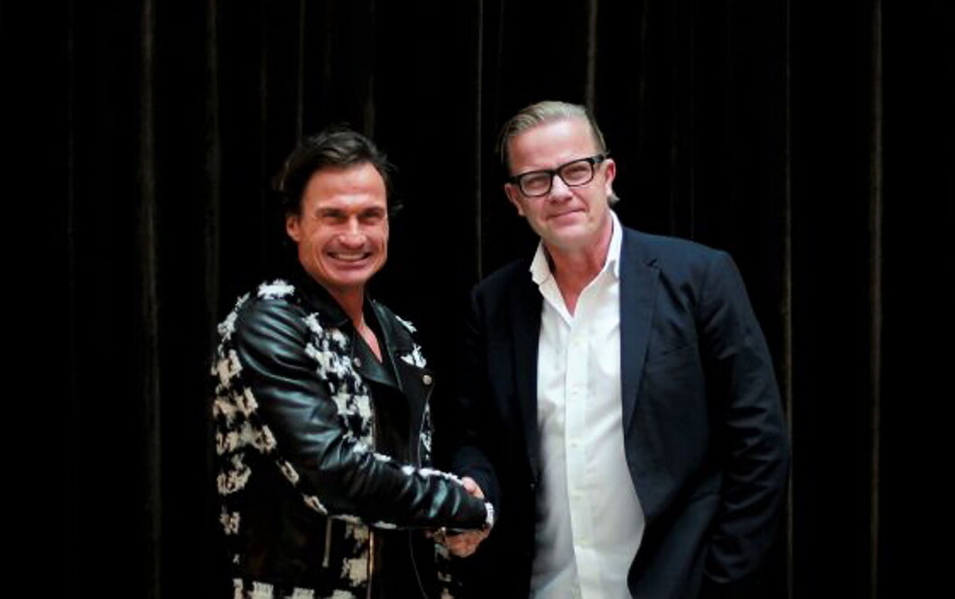 Petter Stordalen og Magnus Wikner. (Foto fra Strawberry Group) Petter Stordalen og Magnus Wikner. (Foto fra Strawberry Group)