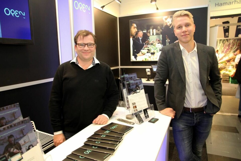 Open var på plass på Østlandske Storhusholdning. Her Eivind Heimdal (til venstre) og Kristian Haraldsen. (Foto: Morten Holt)
