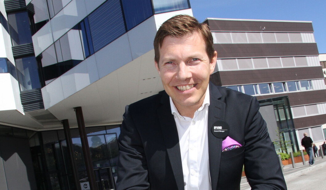 Kjededirektør for Clarion Collection Hotel, Øyvind Alapnes. (Foto: Morten Holt) Kjededirektør for Clarion Collection Hotel, Øyvind Alapnes. (Foto: Morten Holt)
