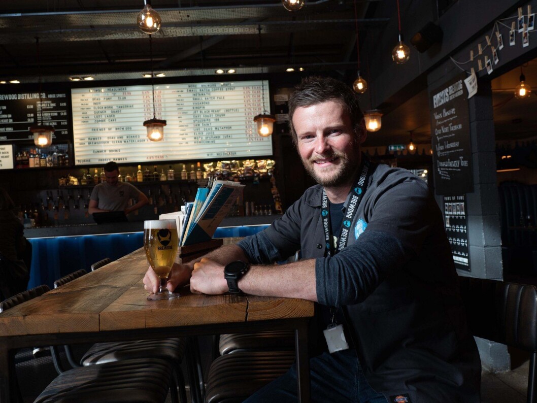Alkoholfritt øl er på vei til å bli det helt store, forteller kvalitetssjef Fraser Gormley hos Brewdog. (Foto: Georg Mathisen) Alkoholfritt øl er på vei til å bli det helt store, forteller kvalitetssjef Fraser Gormley hos Brewdog. (Foto: Georg Mathisen)