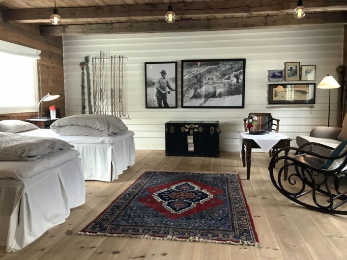 Fr a ett av rommene på Boen Gård i dag. Fra 1. juni 2020 blir det vesentlig flere overnattingsplasser på den ærverdige gården. (Foto: Morten Holt) Fr a ett av rommene på Boen Gård i dag. Fra 1. juni 2020 blir det vesentlig flere overnattingsplasser på den ærverdige gården. (Foto: Morten Holt)