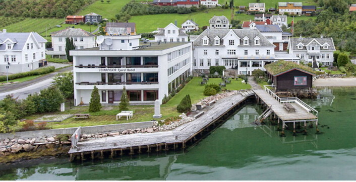 Leikanger Fjord Hotel. (Foto: Hotellet) Leikanger Fjord Hotel. (Foto: Hotellet)