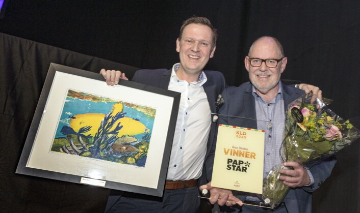 «Årets utfordrerpris» gikk denne gang til Papstar. (Foto Sjo og Floyd «Årets utfordrerpris» gikk denne gang til Papstar. (Foto Sjo og Floyd