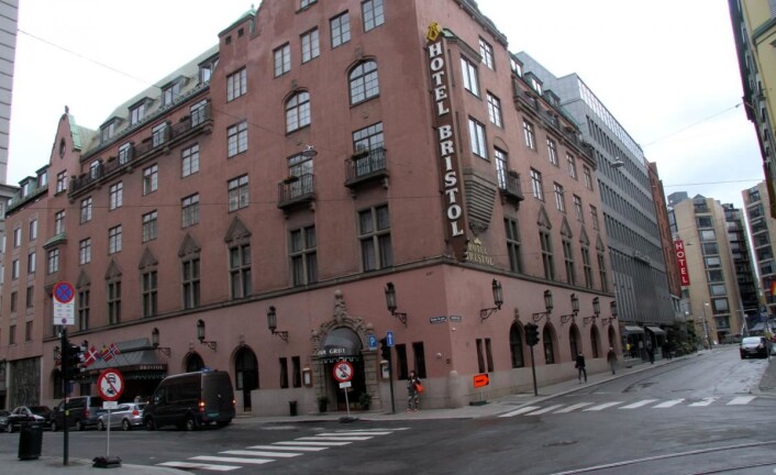 Hotel Bristol var Olav Thons første hotell. (Foto: Morten Holt) Hotel Bristol var Olav Thons første hotell. (Foto: Morten Holt)