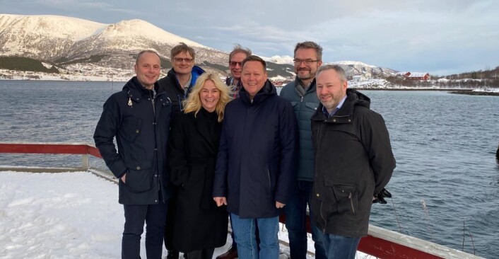 Franchise- og prosjektdirektør Katri Inkerø og hotelldirektør og prosjektleder Yngve Skog Rodal sammen med resten av gjengen i Hotel Richard With AS. (Foto: Quality Hotel) Franchise- og prosjektdirektør Katri Inkerø og hotelldirektør og prosjektleder Yngve Skog Rodal sammen med resten av gjengen i Hotel Richard With AS. (Foto: Quality Hotel)