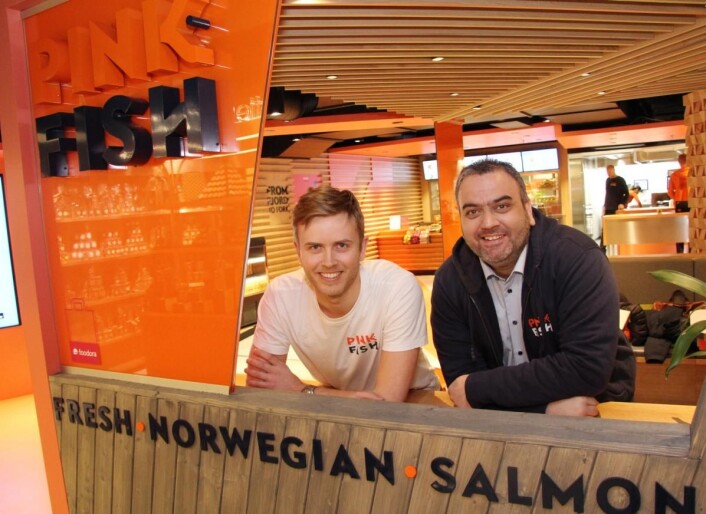 Geir Skeie og Ronny Gjøse har frontet Pink Fish utad. (Arkivfoto: Morten Holt) Geir Skeie og Ronny Gjøse har frontet Pink Fish utad. (Arkivfoto: Morten Holt)