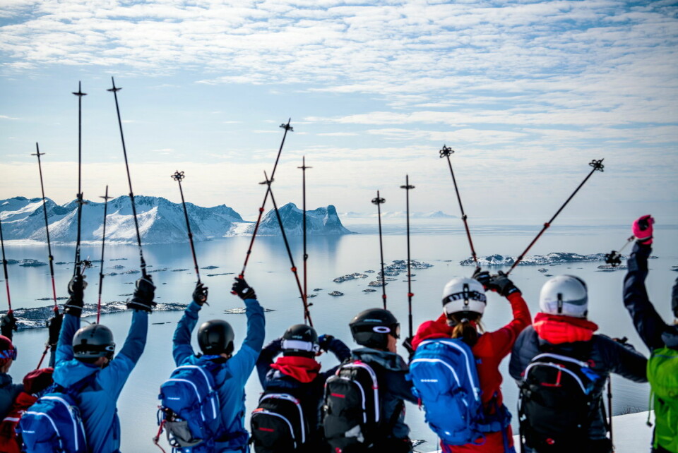 For fjerde sesong kan du bli med til topps i Lofoten, Andørja, Senja og Kvaløya. (Foto: Arctic Haute Route)