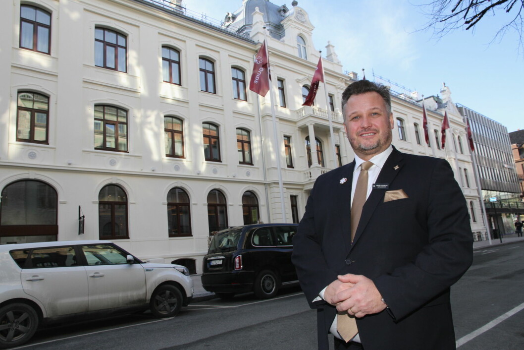 Hotelldirektør Mikael Forselius. (Foto: Morten Holt)