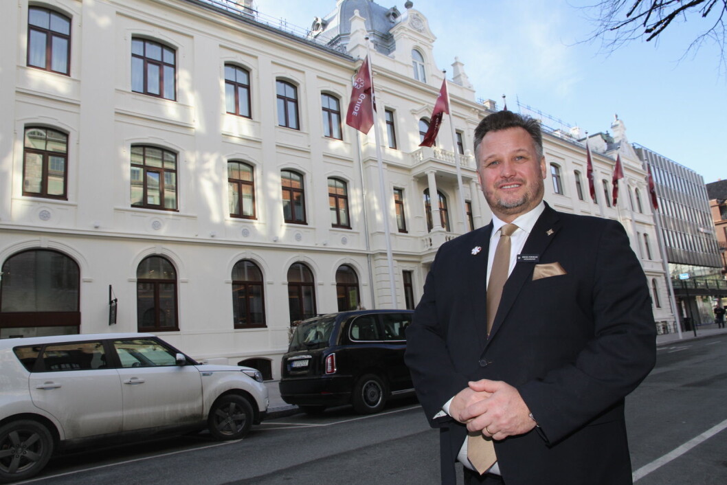 Hotelldirektør Mikael Forselius. (Foto: Morten Holt) Hotelldirektør Mikael Forselius. (Foto: Morten Holt)