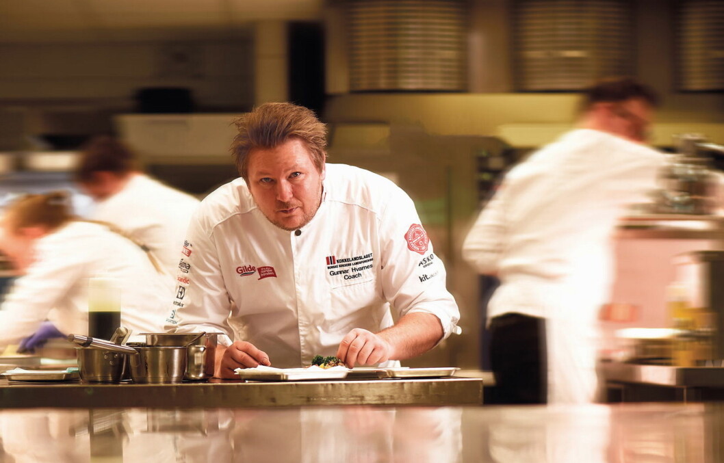 Gunnar Hvarnes har utviklet Arctic Adventure Cuisine sammen med opplevelseselskapet Norwegian Adventure Company. (Foto: Eirik Nilssen, Matbyrået Impuls) Gunnar Hvarnes har utviklet Arctic Adventure Cuisine sammen med opplevelseselskapet Norwegian Adventure Company. (Foto: Eirik Nilssen, Matbyrået Impuls)