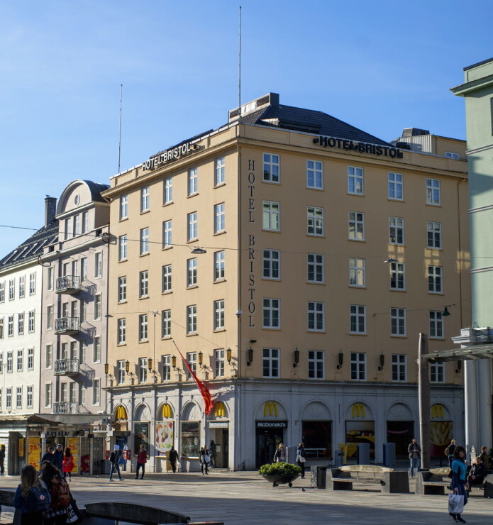 Thon Hotel Bristol i Bergen. (Foto: Thon Hotels) Thon Hotel Bristol i Bergen. (Foto: Thon Hotels)