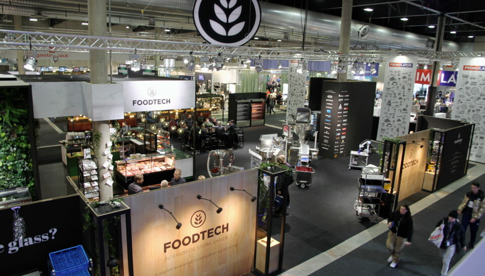 Foodtechs stand på Smak 2020. (Foto: Morten Holt)