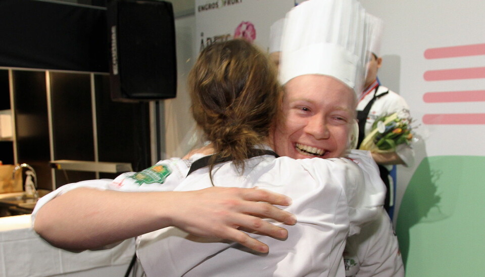 Joachim Lindgren og Nina Kristoffersen vant Årets grønne kokk nok en gang. (Foto: Morten Holt)