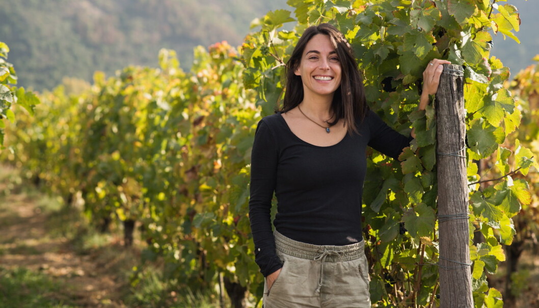 Noelia Orts er vinmaker hos Emiliana Organic Vineyards i Chile. (Foto Emiliana Organic Vineyards) Noelia Orts er vinmaker hos Emiliana Organic Vineyards i Chile. (Foto Emiliana Organic Vineyards)
