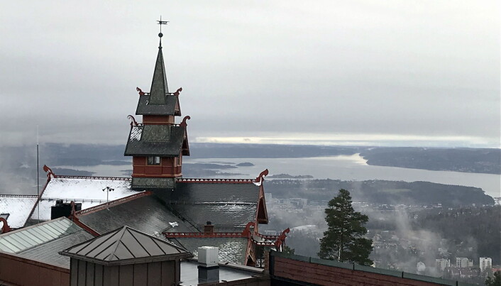 Utsikt mot Oslo og Oslofjorden. (Foto: Morten Holt) Utsikt mot Oslo og Oslofjorden. (Foto: Morten Holt)