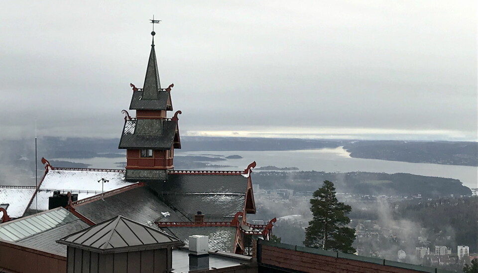 Utsikt mot Oslo og Oslofjorden. (Foto: Morten Holt)