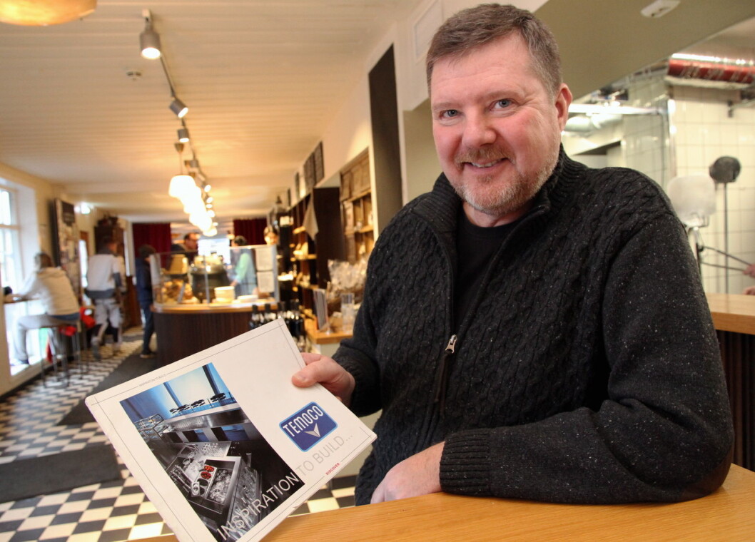 Morten Hovde Larsen hos Temoco. (Foto: Morten Holt) Morten Hovde Larsen hos Temoco. (Foto: Morten Holt)