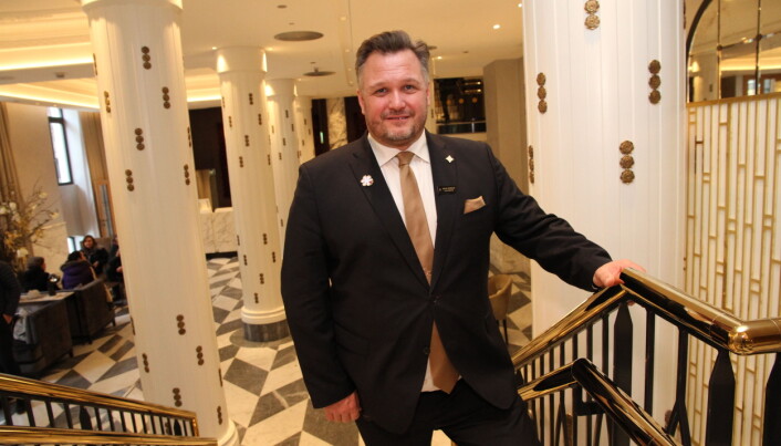 Mikael Forselius på Britannia Hotel. (Foto: Morten Holt) Mikael Forselius på Britannia Hotel. (Foto: Morten Holt)