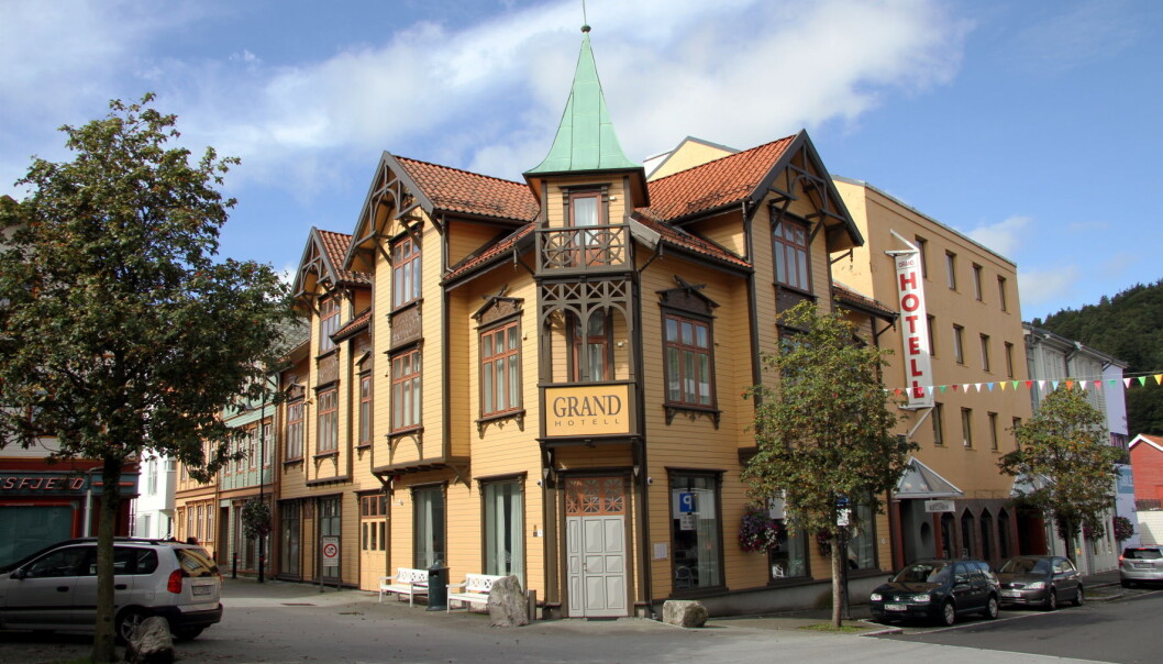 Grand Hotell Egersund. (Foto: Morten Holt) Grand Hotell Egersund. (Foto: Morten Holt)