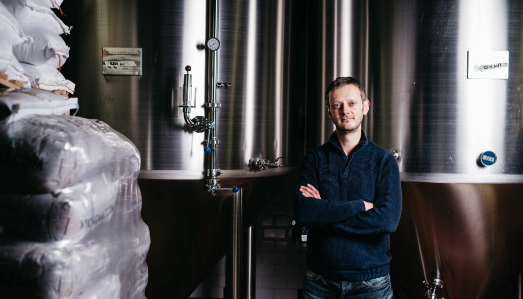 Direktør i Bryggeri- og drikkevareforeningen, Erlend Vagnild Fuglum. (Foto: Fartein Rudjord)