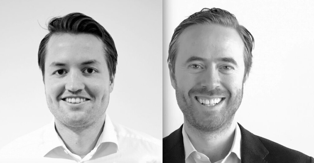 Georg Eikeland Schanche og Stian Løken Blom er nye konserndirektører i Tomagruppen. (Foto: Tomagruppen) Georg Eikeland Schanche og Stian Løken Blom er nye konserndirektører i Tomagruppen. (Foto: Tomagruppen)