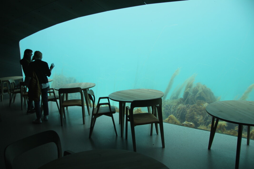 Restaurant Under. (Foto: Morten Holt) Restaurant Under. (Foto: Morten Holt)