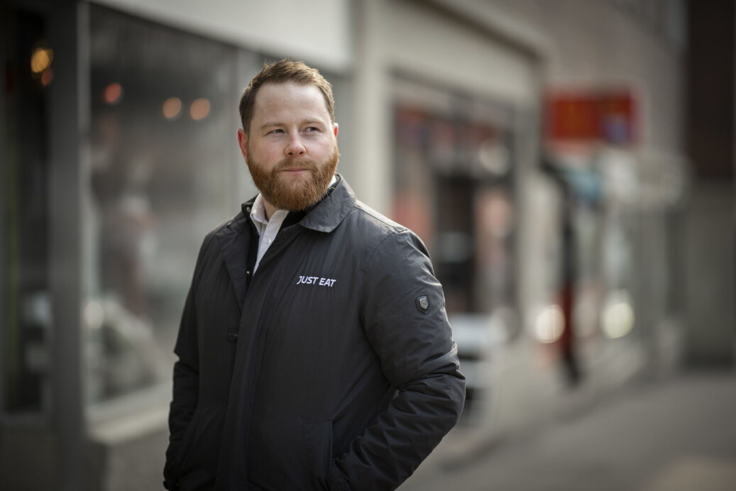 Odd Stian Gullhav er salgssjef hos Just Eat. (Foto: Katrine Lunke) Odd Stian Gullhav er salgssjef hos Just Eat. (Foto: Katrine Lunke)