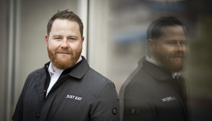 Odd Stian Gullhav er salgssjef hos Just Eat. (Foto: Katrine Lunke) Odd Stian Gullhav er salgssjef hos Just Eat. (Foto: Katrine Lunke)