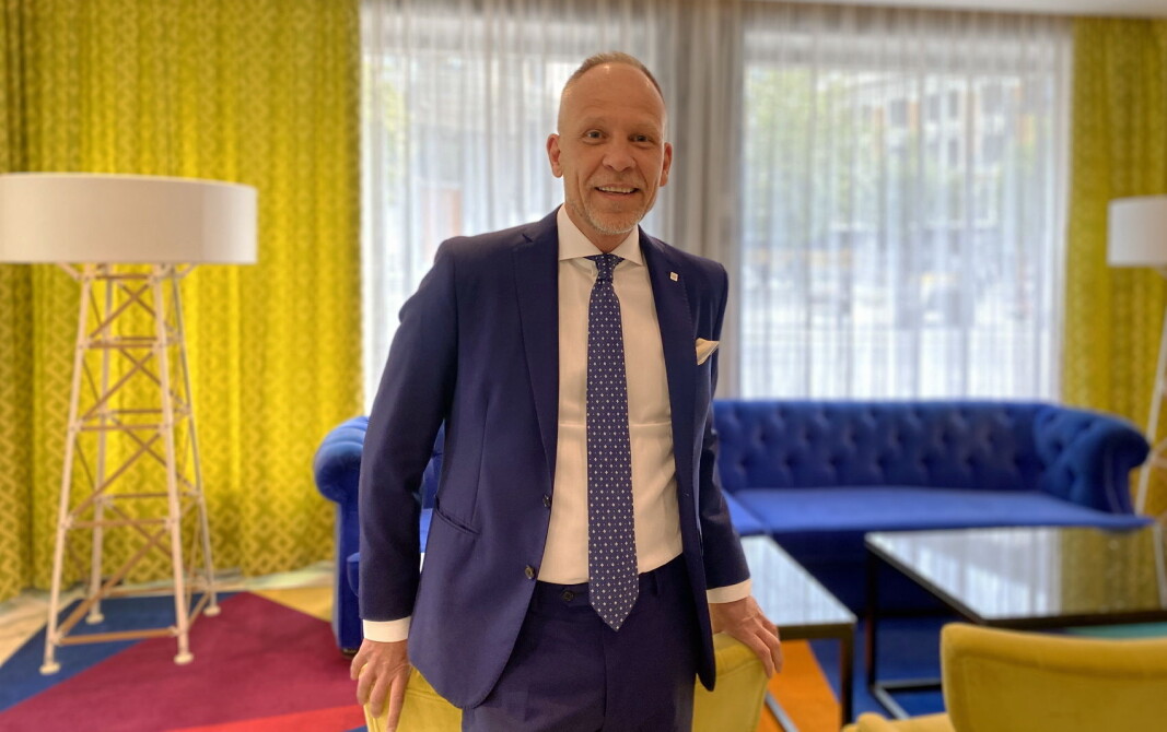 Christian Arnet er hotelldirektør ved Thon Hotel Rosenkrantz. (Foto: Thon Hotels) Christian Arnet er hotelldirektør ved Thon Hotel Rosenkrantz. (Foto: Thon Hotels)