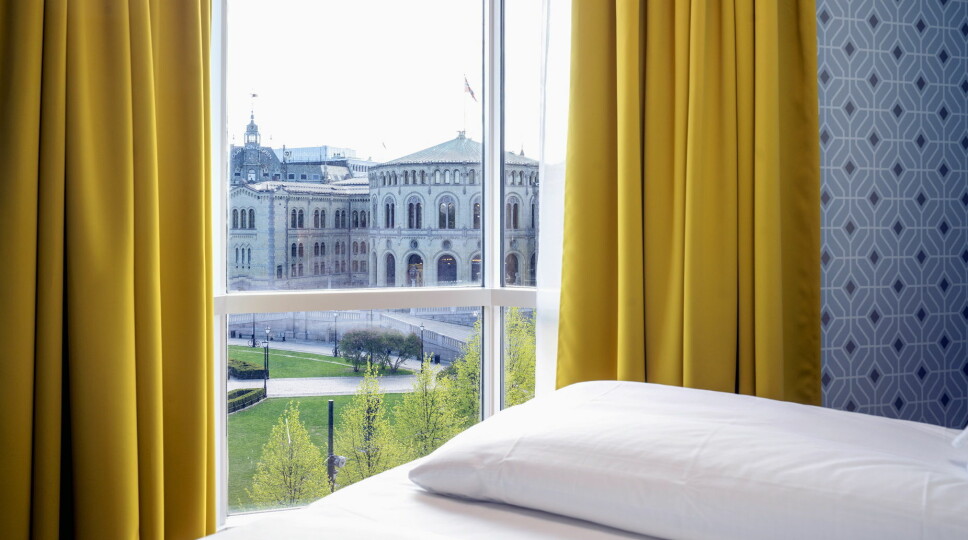 Thon Hotel Cecil ligger like ved Stortinget i Oslo. (Foto: Thon Hotels)