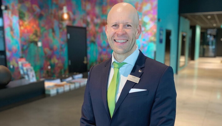 Hotelldirektør på Thon Hotel Storo, Tamas Csorba. (Foto: Thon Hotels) Hotelldirektør på Thon Hotel Storo, Tamas Csorba. (Foto: Thon Hotels)